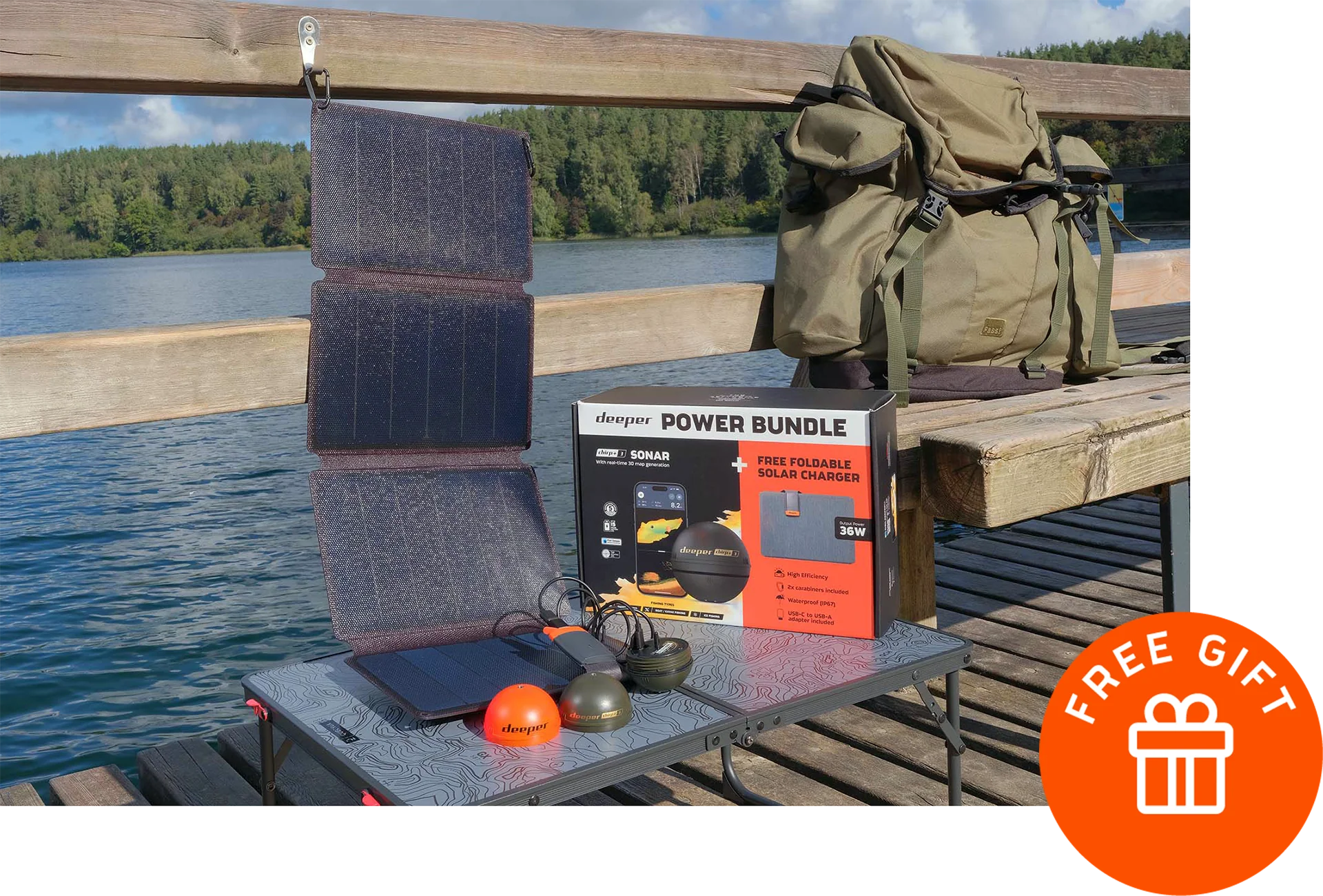 Комплект Deeper CHIRP+ 3 Power Bundle