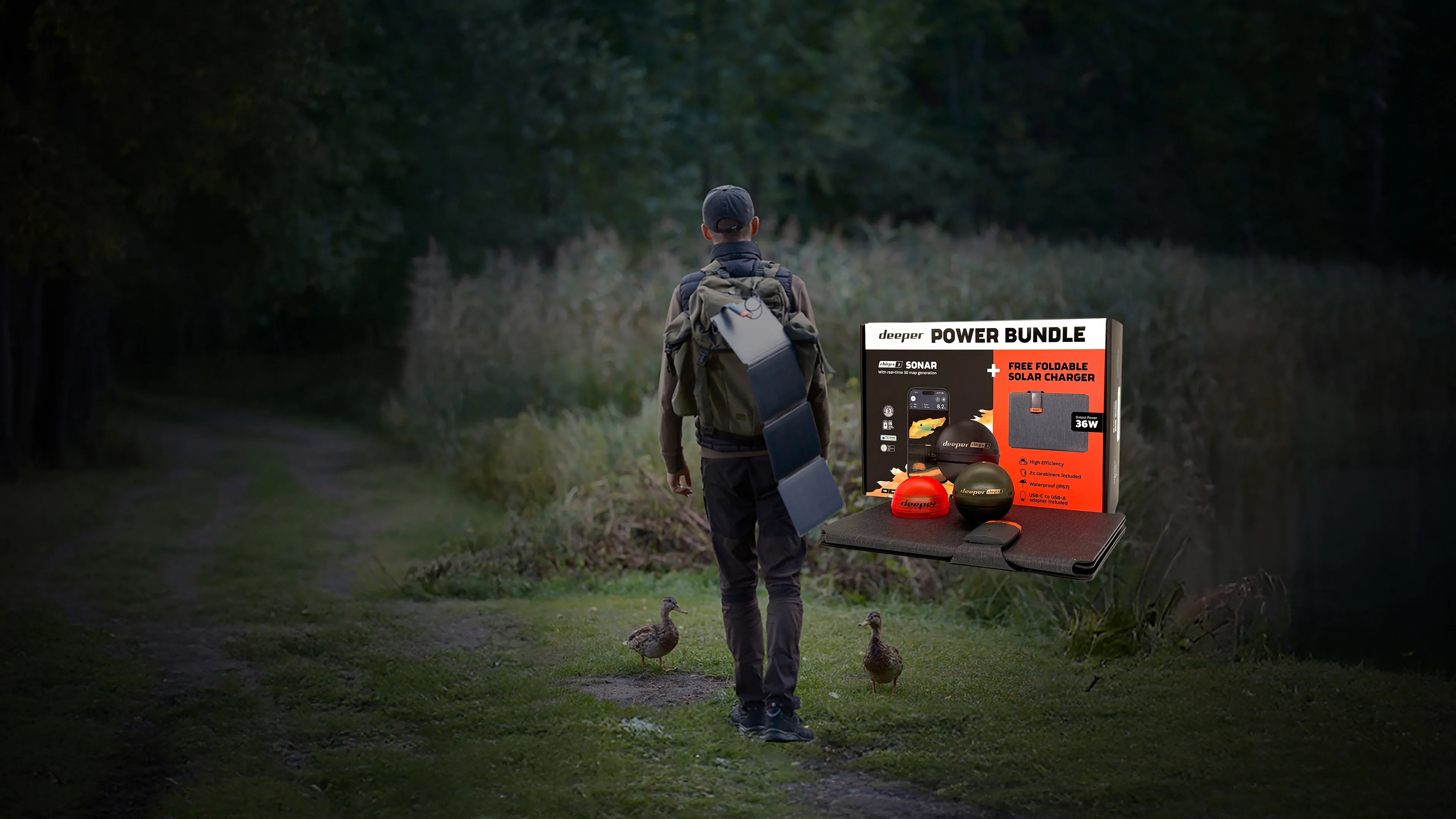 Deeper CHIRP+ 3 Power Bundle promotion