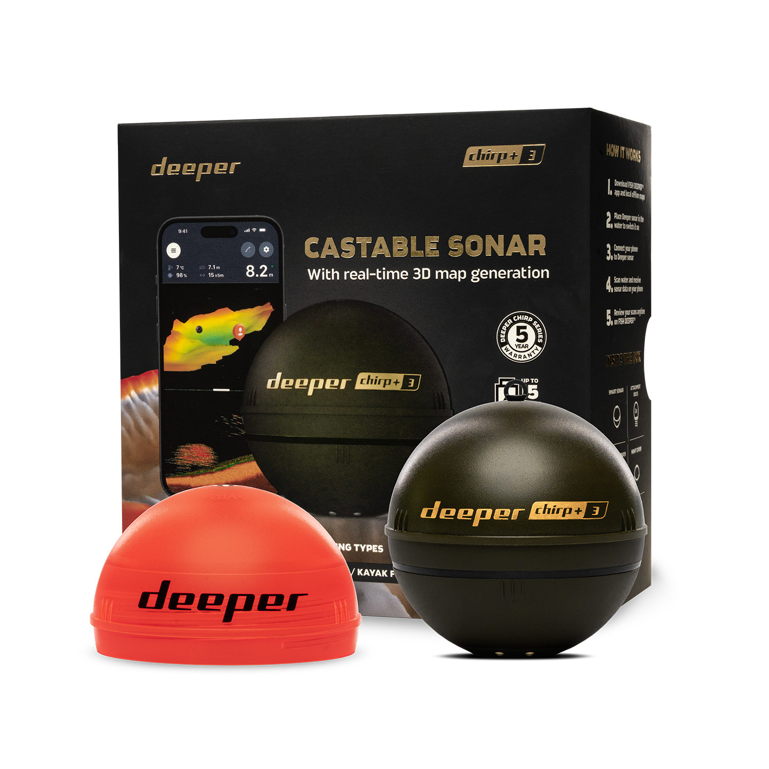 Deeper Smart Sonar Chirp+ 3