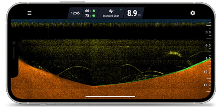 Instant depth reading